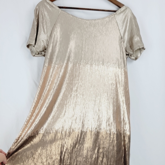 Free people open back sequin dress size small - Picture 4 of 7